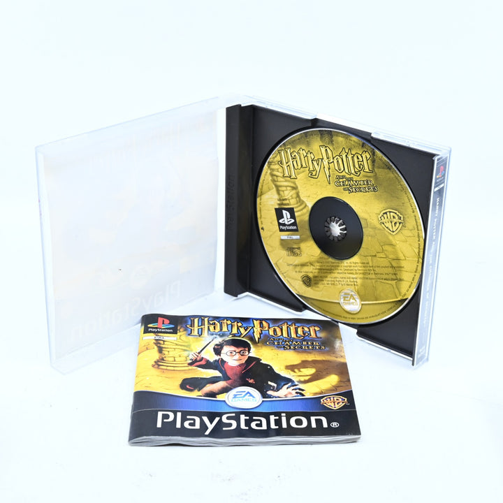 Harry Potter and the Chamber of Secrets  - PS1 Game - PAL + Manual