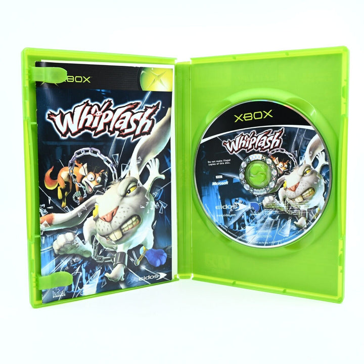 Whiplash - Original Xbox Game + Manual - PAL - NEAR MINT DISC!