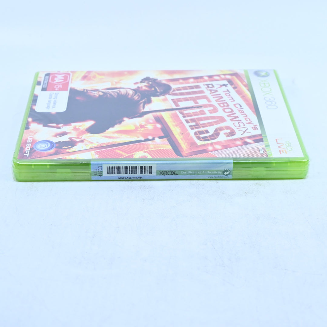 SEALED! Tom Clancy's Rainbow Six Vegas - Xbox 360 Game + Manual - PAL