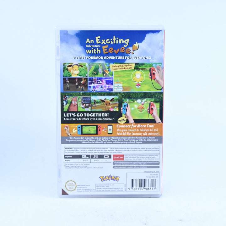 Pokemon: Let's Go, Eevee! + Pokeball Plus - Nintendo Switch Game - FREE POST!