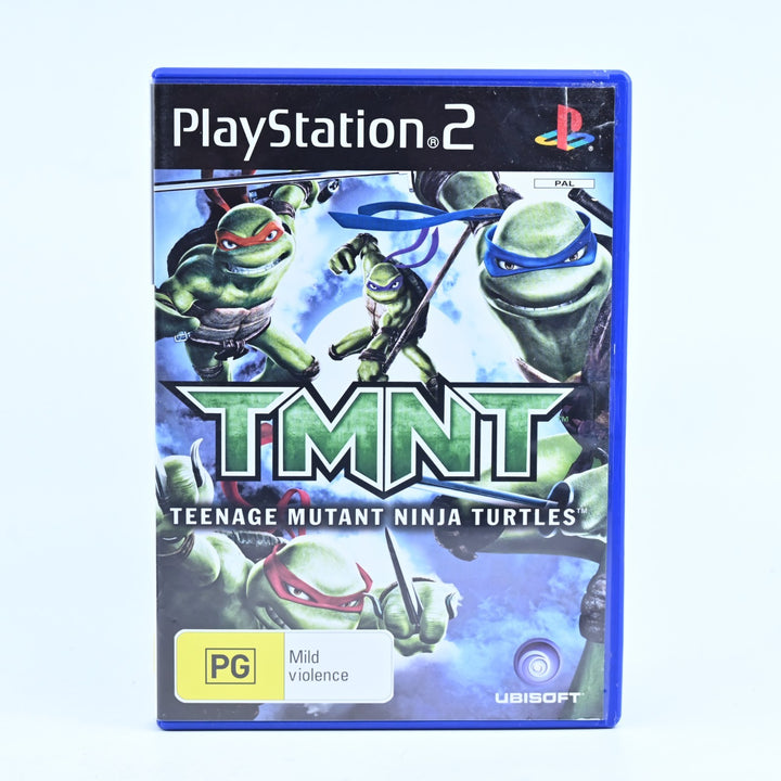 TMNT: Teenage Mutant Ninja Turtles - Sony Playstation 2 / PS2 Game + Manual