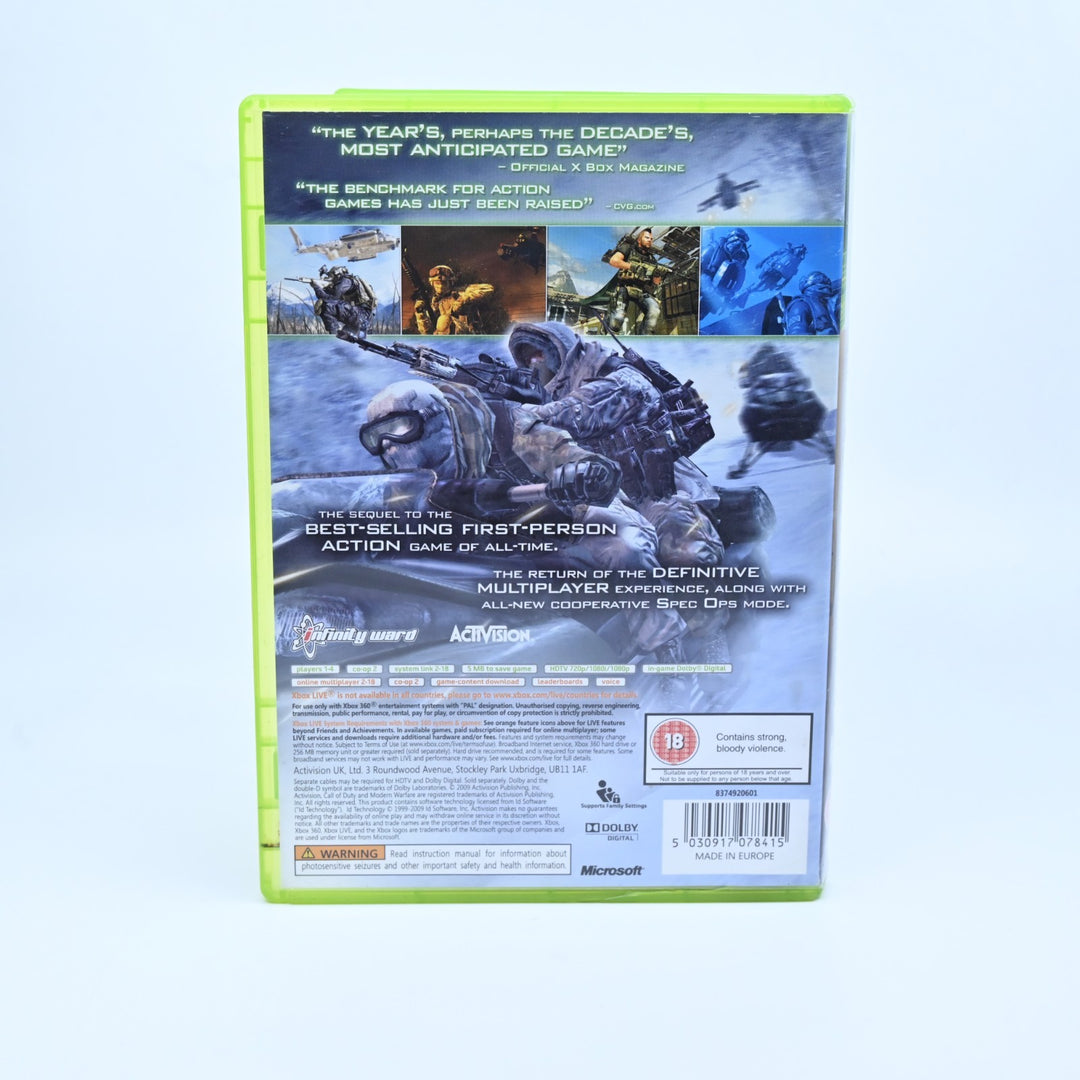 Call of Duty: Modern Warfare 2 - Xbox 360 Game + Manual - PAL - MINT DISC!