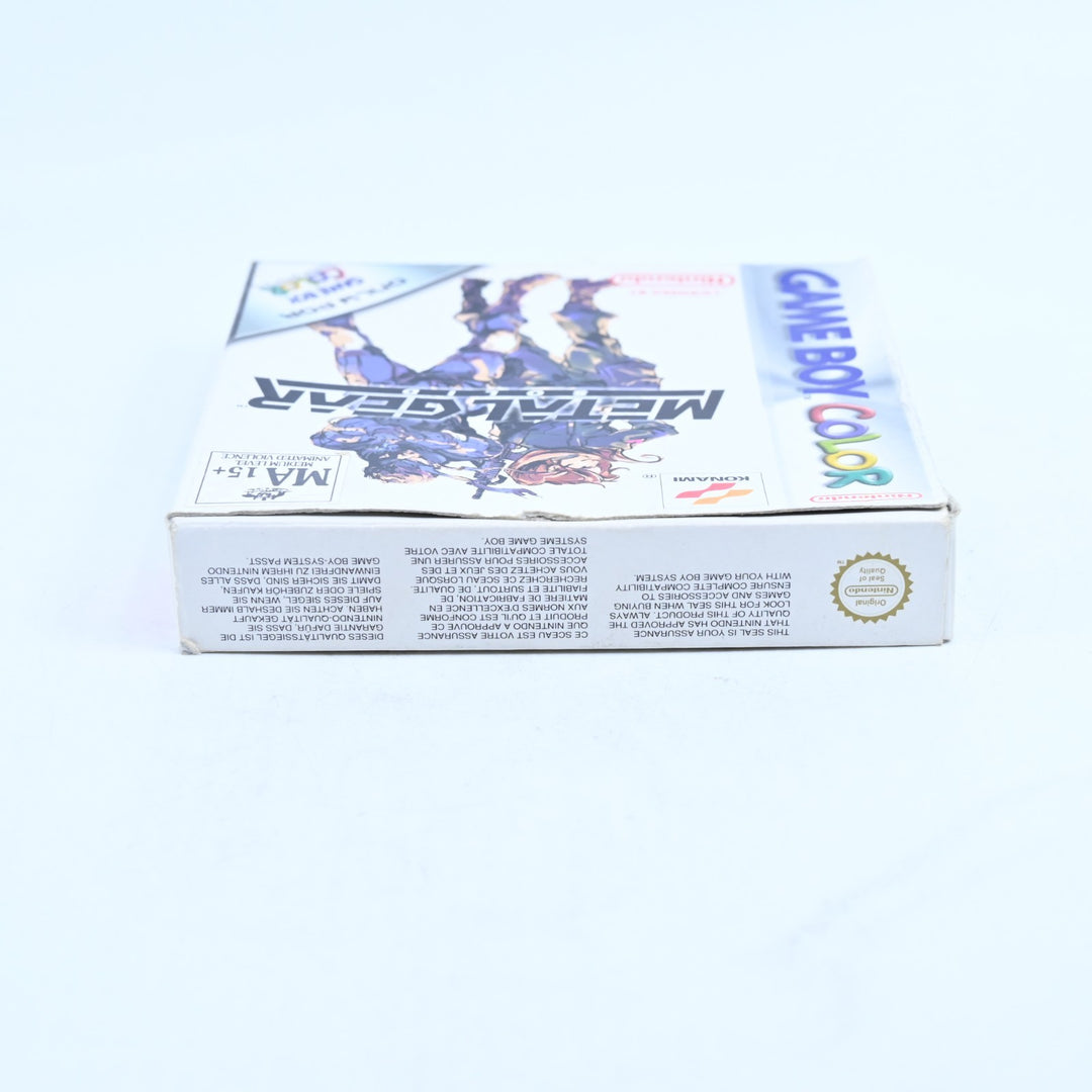 Metal Gear Solid - Nintendo Gameboy Color Boxed Game - PAL - FREE POST!