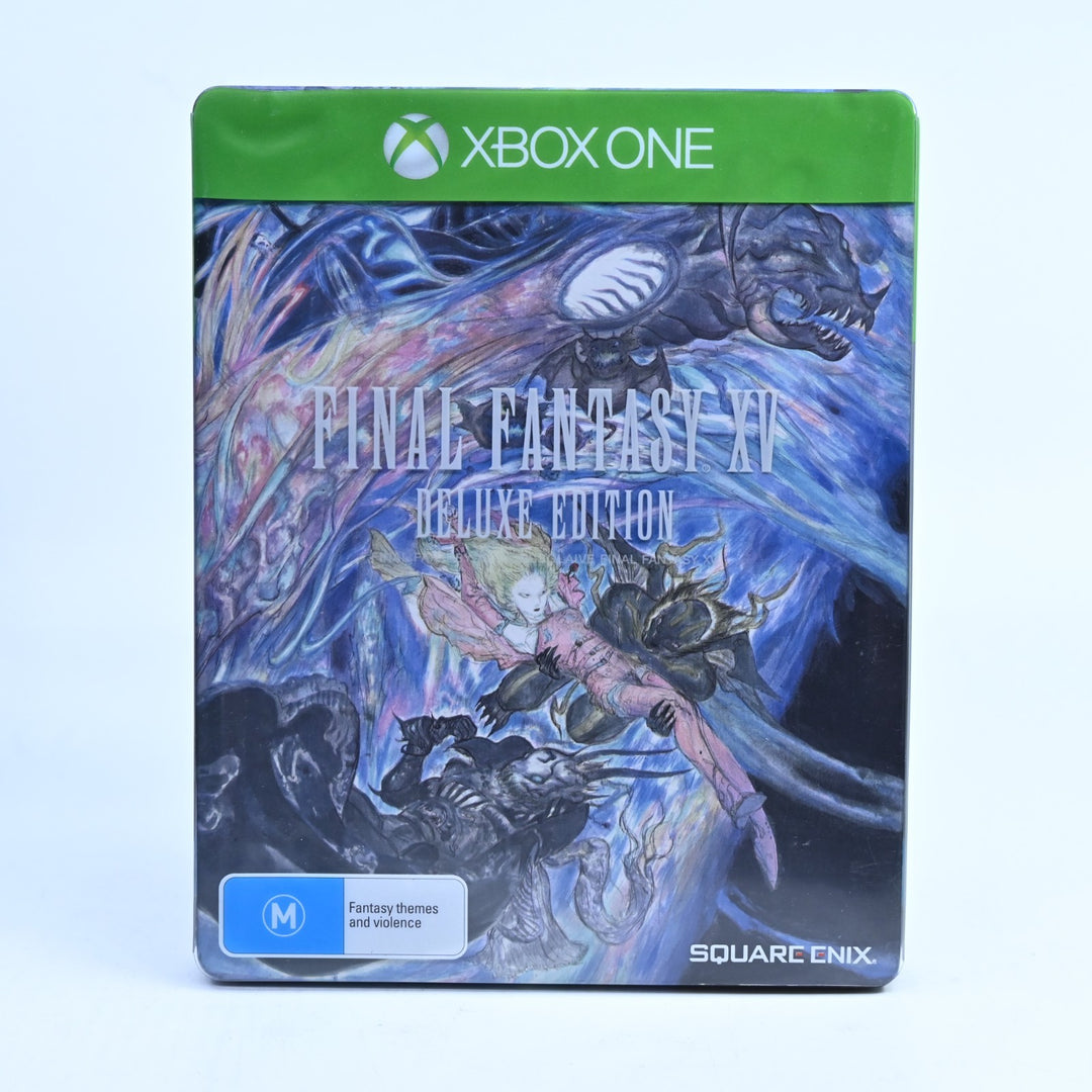 Final Fantasy XV - Deluxe Edition Steelbook - No Kingsglaive - Xbox One Game