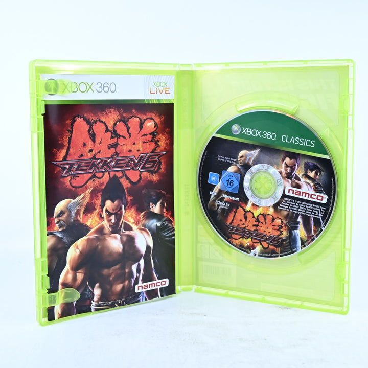 Tekken 6 - Xbox 360 Game + Manual - PAL - MINT DISC!