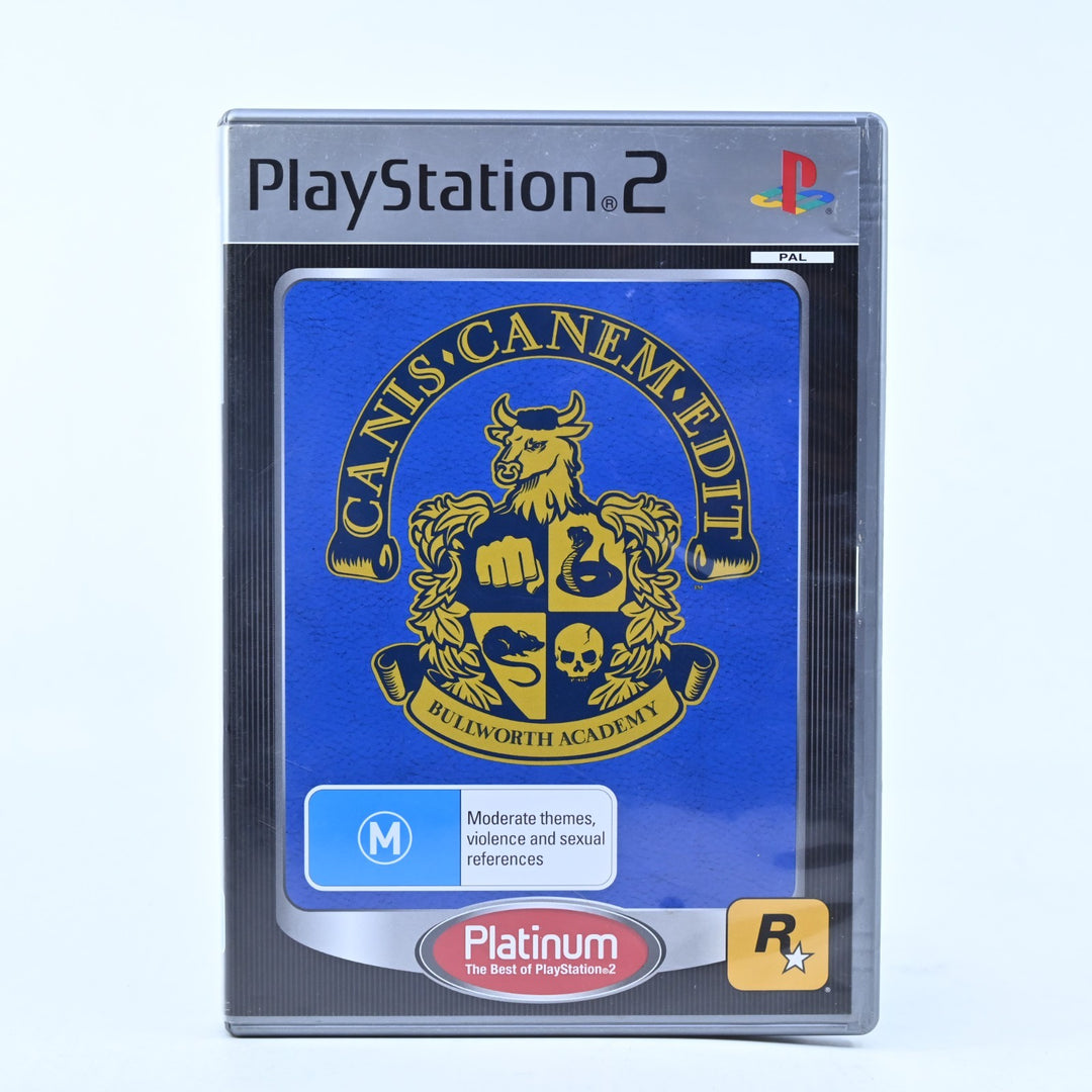 Canis Canem Edit - Bully - Sony Playstation 2 / PS2 Game - No Manual - PAL