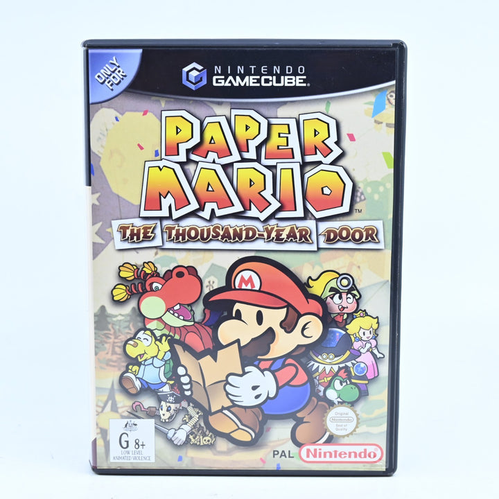 Paper Mario: The Thousand Year Door - Nintendo Gamecube Game + Manual - PAL