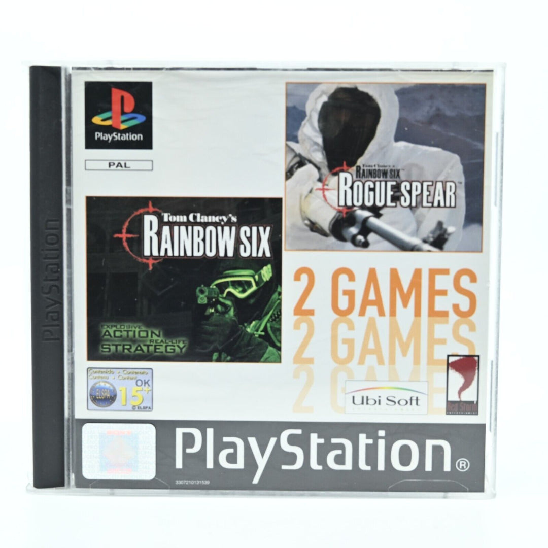 Tom Clancy's Rainbow Six & Rogue Spear - Sony Playstation 1 / PS1 Game