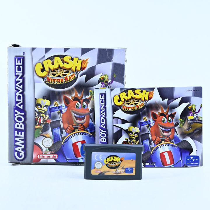 Crash Nitro Kart - Nintendo Gameboy Advance / GBA Boxed Game - PAL - FREE POST!