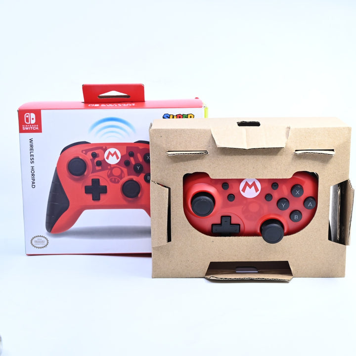 Super Mario Wireless Horipad Controller - Hori - Nintendo Switch Accessory