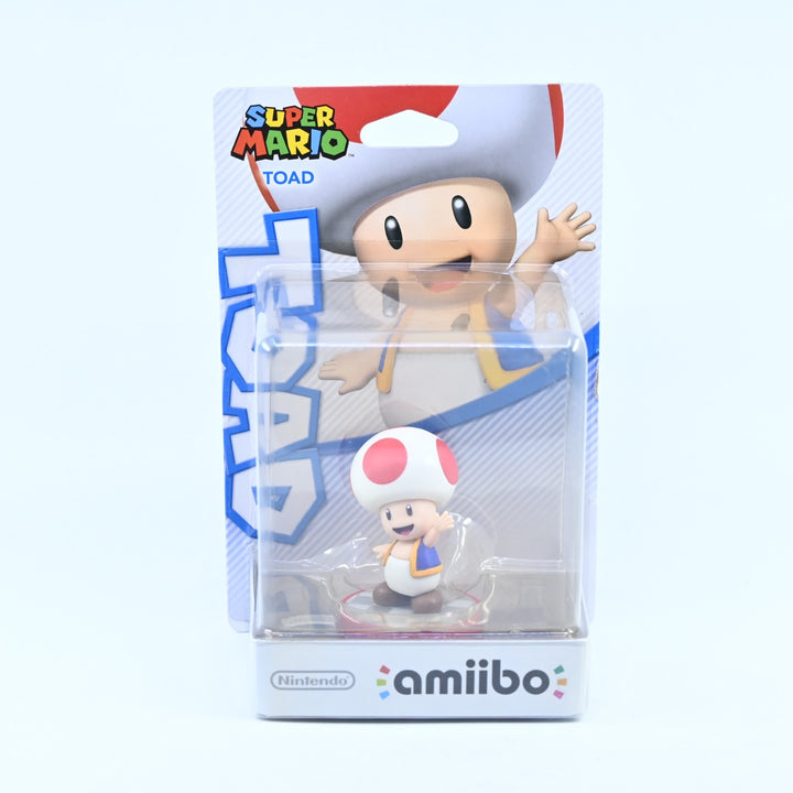 SEALED! - Toad Amiibo - Super Mario - Nintendo - Toy