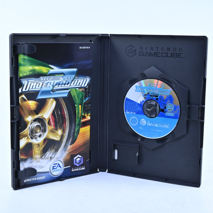Need for Speed Underground 2 - Nintendo Gamecube Game + Manual - PAL