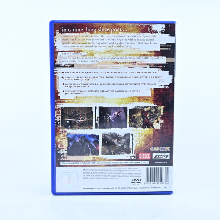 Devil May Cry 2 - Sony Playstation 2 / PS2 Game + Manual - PAL - MINT DISC!