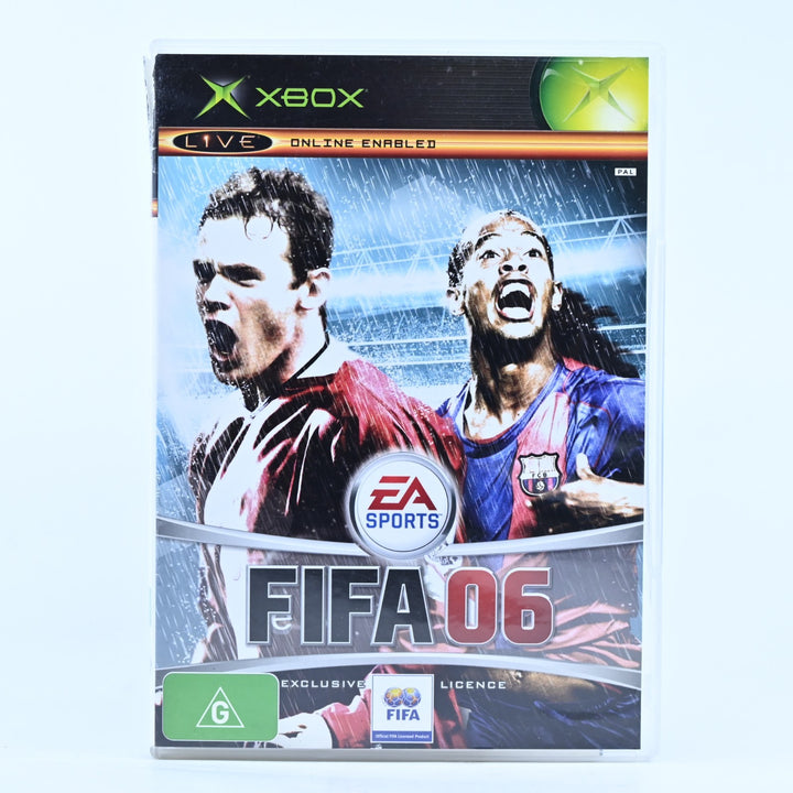 FIFA 06 - Original Xbox Game + Manual - PAL - MINT DISC!
