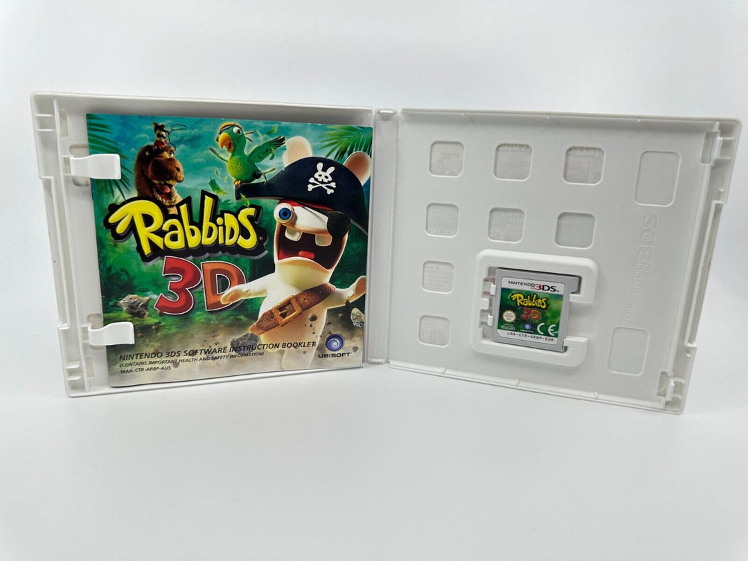 Rabbids 3D - Nintendo 3DS Game - PAL - FREE POST!