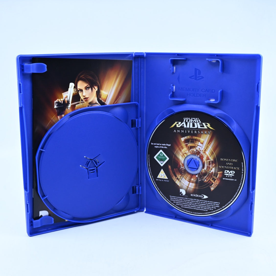 Lara Croft Tomb Raider Anniversary - Collector's Edition - PS2 Game + Manual