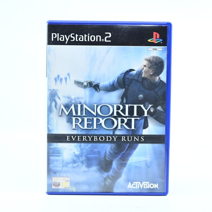 Minority Report - No Manual - Sony Playstation 2 / PS2 Game - PAL - MINT DISC!