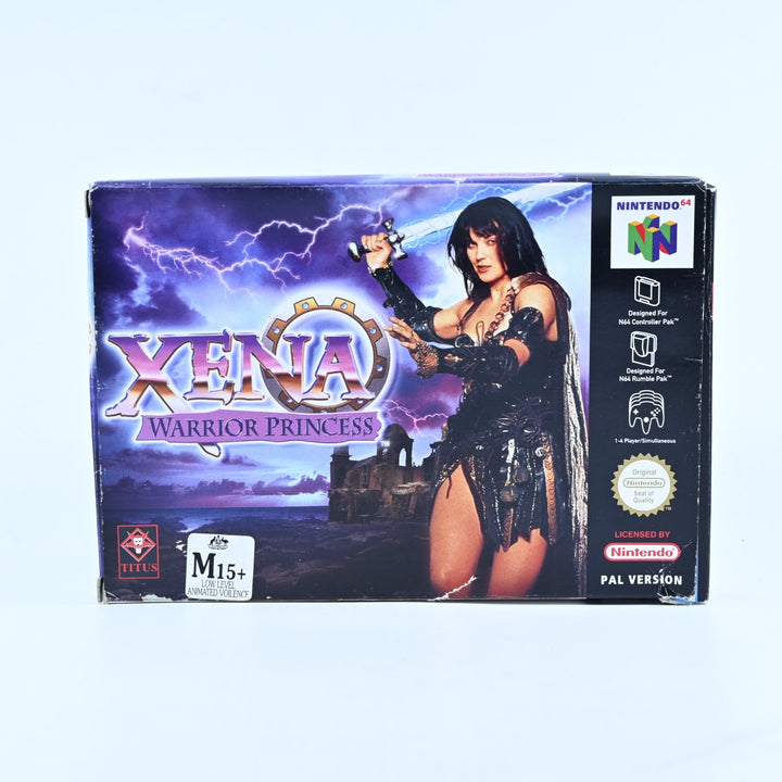 Xena: Warrior Princess - N64 / Nintendo 64 Boxed Game - PAL - FREE POST!