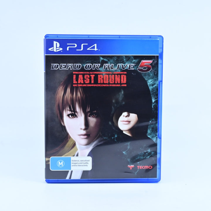 Dead or Alive 5 Last Round  - Sony Playstation 4 / PS4 Game - MINT DISC!