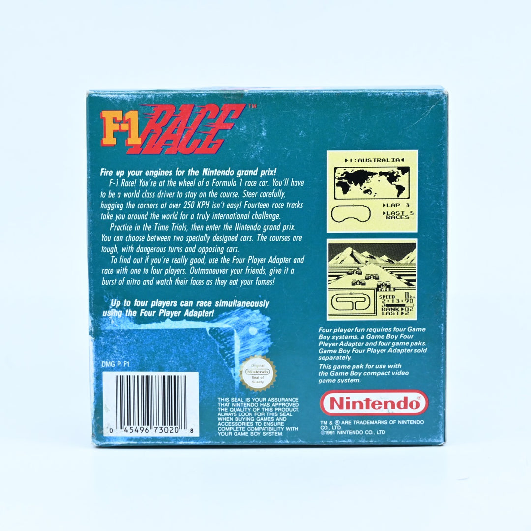 F-1 Race - Nintendo Gameboy Boxed Game - PAL - FREE POST!