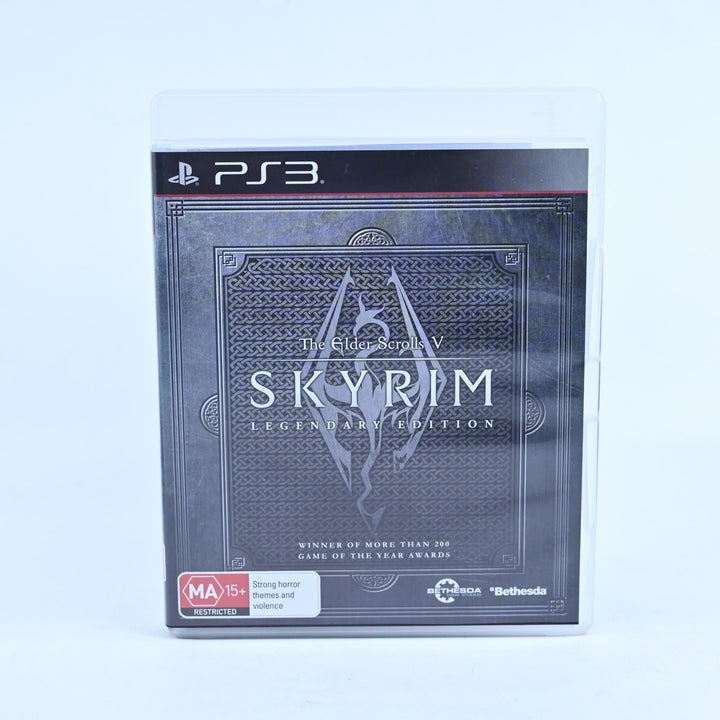 The Elder Scrolls V: Skyrim - Legendary Edition - PS3 Game + Manual - MINT DISC!