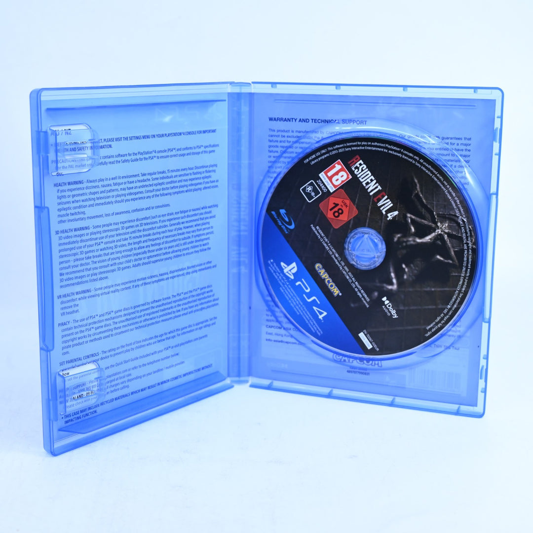 Resident Evil 4 - Sony Playstation 4 / PS4 Game - MINT DISC!