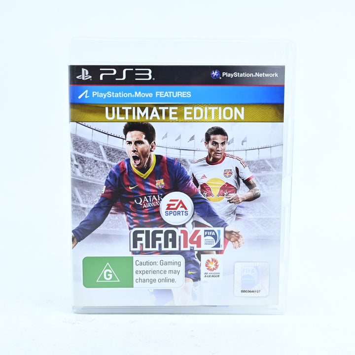 FIFA 14: Ultimate Edition - Sony Playstation 3 / PS3 Game + Manual - FREE POST!