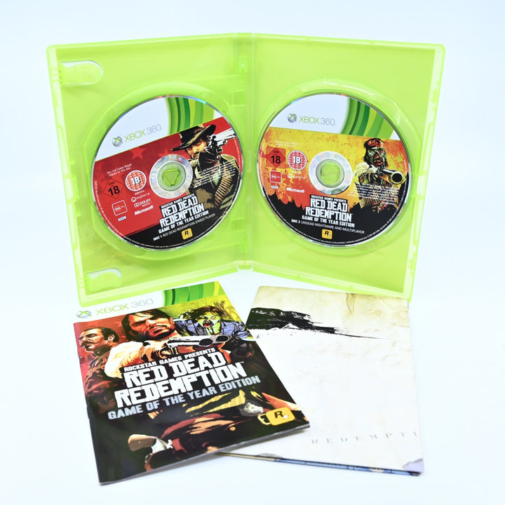 Red Dead Redemption: GOTY - Xbox 360 Game + Map - PAL - MINT DISC!