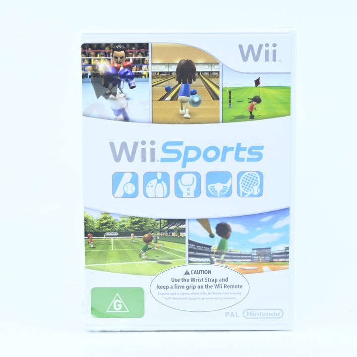 SEALED! Wii Sports - Nintendo Wii Game + Manual - PAL