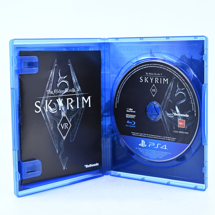 Skyrim VR - Sony Playstation 4 / PS4 Game + Manual - FREE POST!