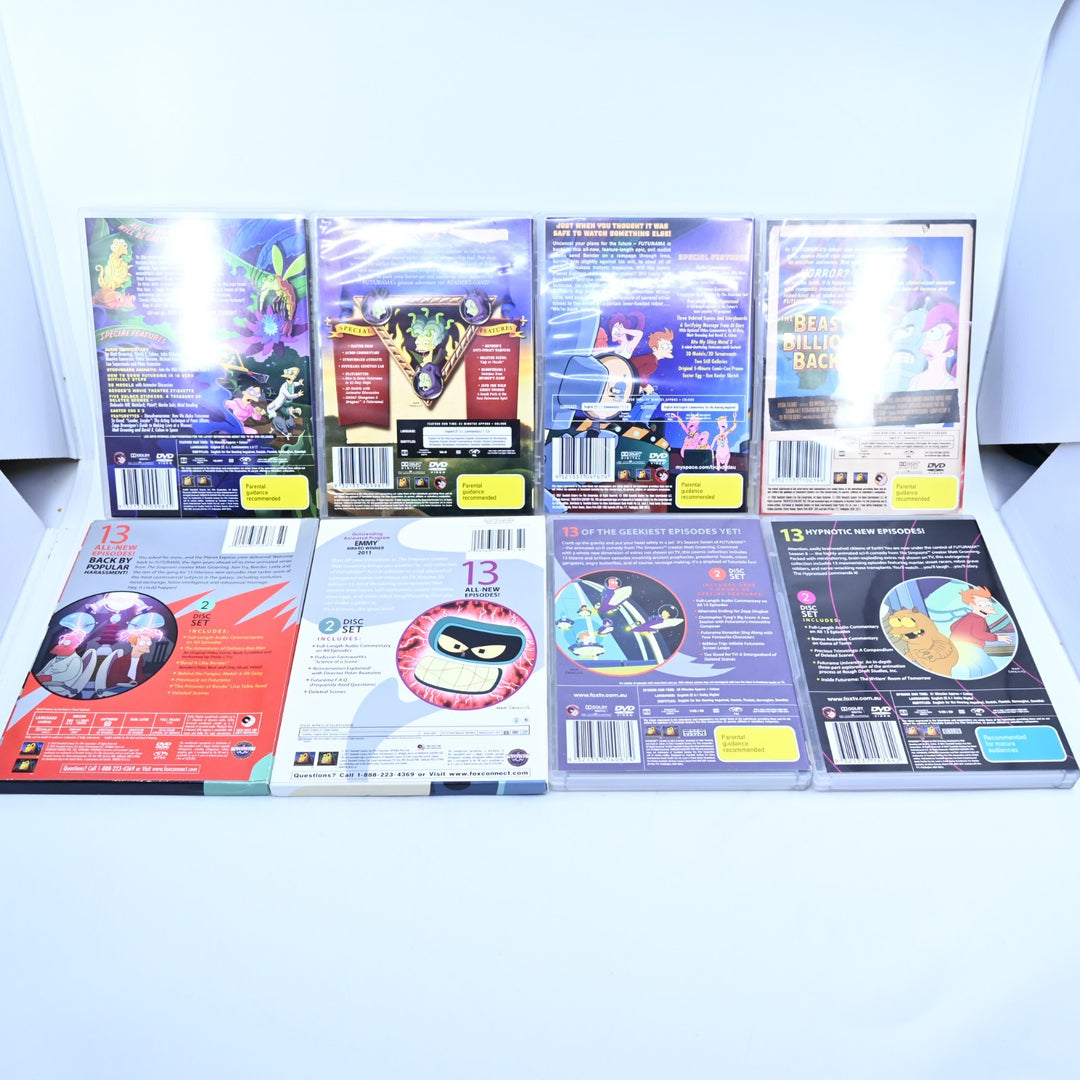 Futurama - Complete Series Seasons 1-8 + 4 Movies - Regions 1&4 - DVD