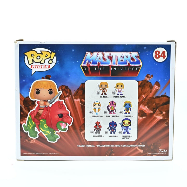 Funko POP Vinyl - Masters of the Universe: He-Man on Battlecat #84 - FREE POST!