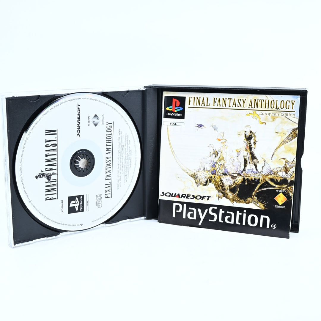 Final Fantasy Anthology - Sony Playstation 1 / PS1 Game + Manual - PAL