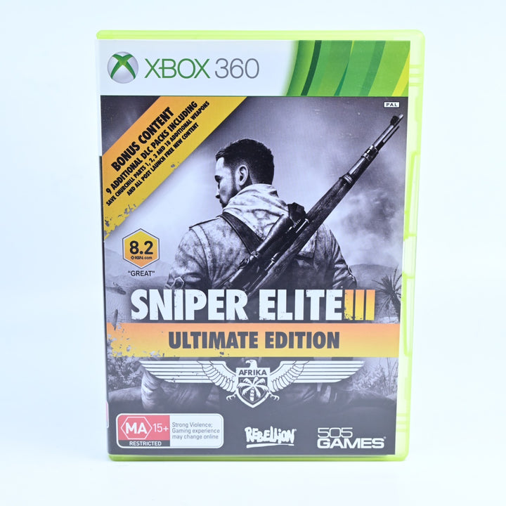 Sniper Elite III Ultimate Edition - Xbox 360 Game + Manual - PAL - MINT DISC! 3