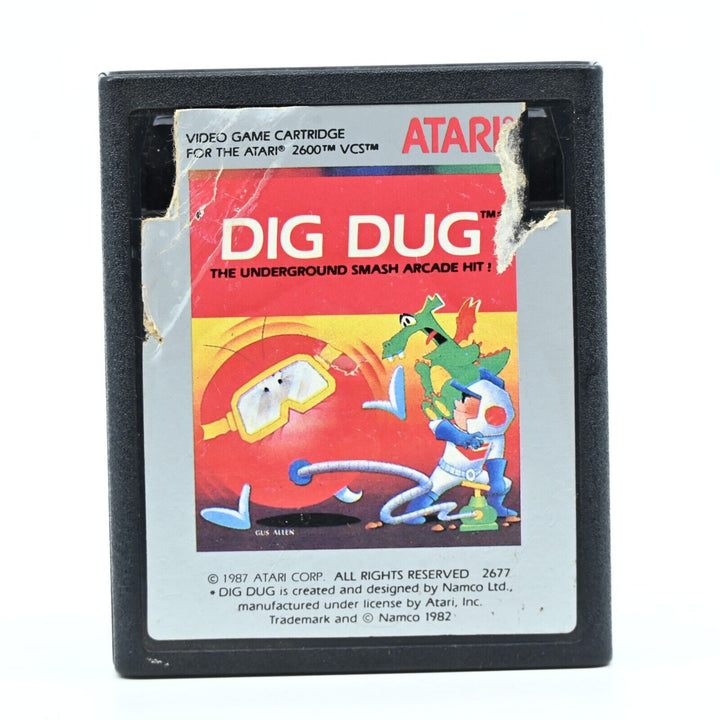 Dig Dug - Atari 2600 Game - PAL - FREE POST!