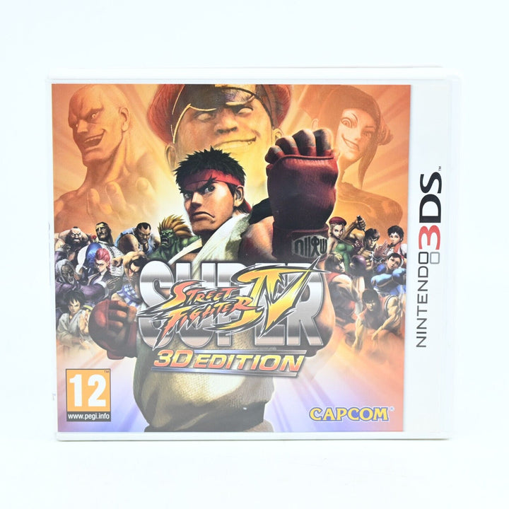 Super Street Fighter 4: 3D Edition - Nintendo 3DS Game - PAL + Manual