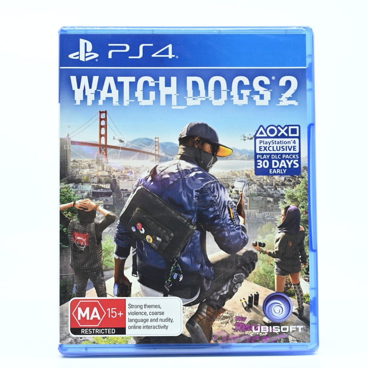 SEALED! Watch Dogs 2 - Sony Playstation 4 / PS4 Game - FREE POST!