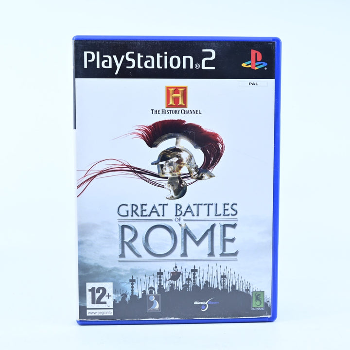 The History Channel Great Battles of Rome - Sony Playstation 2 / PS2 Game