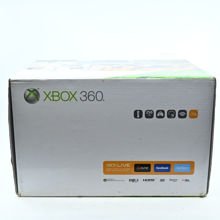 Black Slim - Kinect Ready - Xbox 360 Boxed Console - PAL - FREE POST!