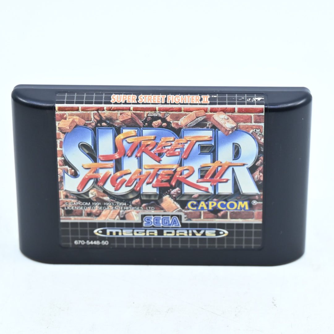 Super Street Fighter II 2 + Manual - Sega Mega Drive Game - PAL - FREE POST!