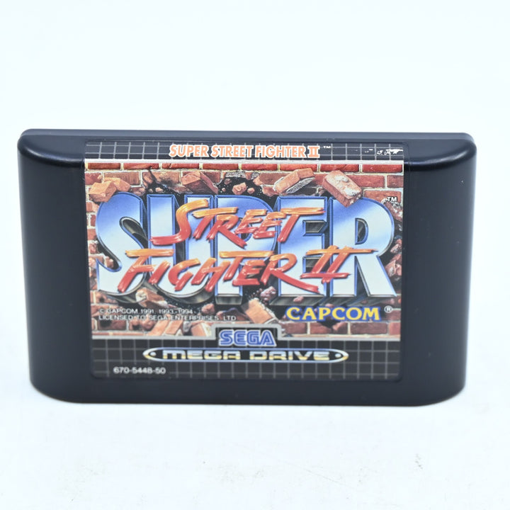 Super Street Fighter II 2 + Manual - Sega Mega Drive Game - PAL - FREE POST!