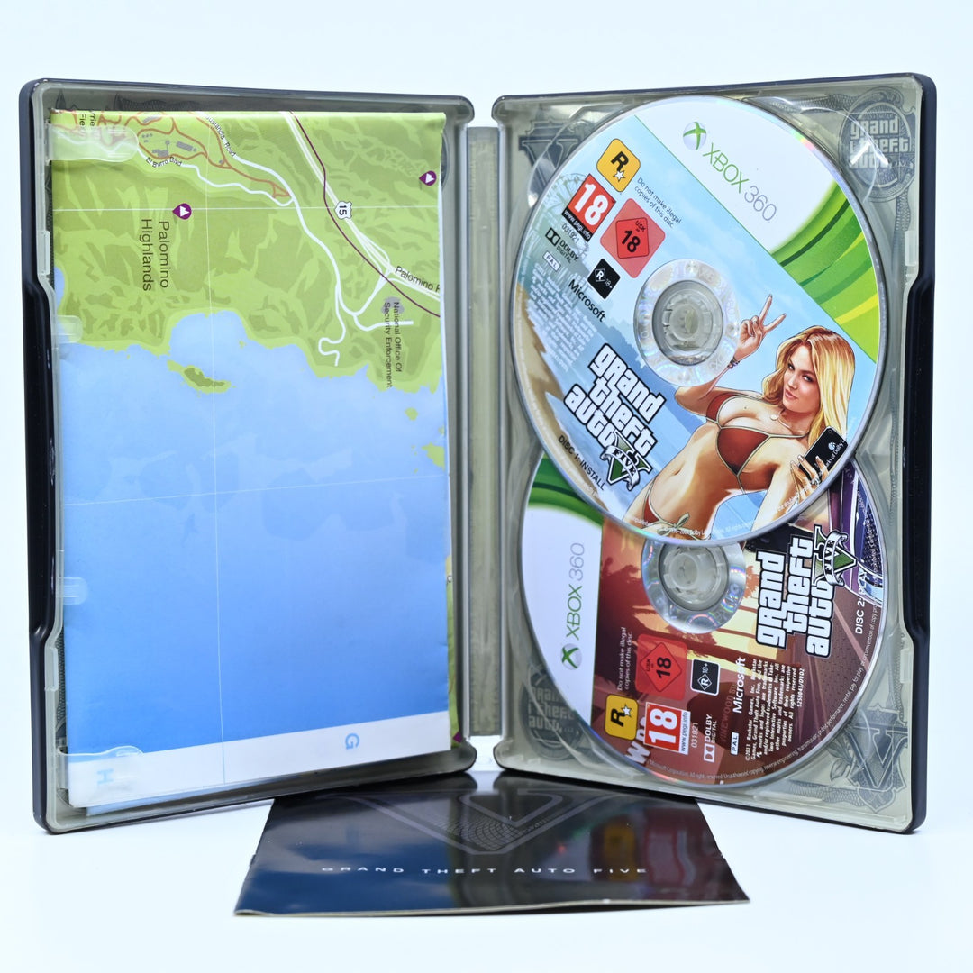 Grand Theft Auto V 5 - Special Edition - Xbox 360 Game + Manual - PAL