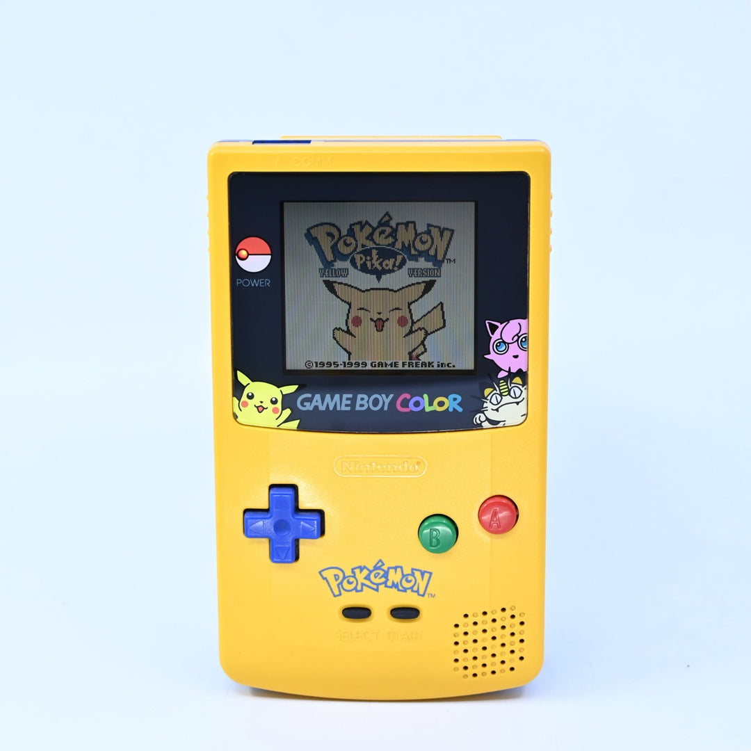 Pokemon Limited Pikachu Edition Boxed Console - Nintendo Gameboy Color Console