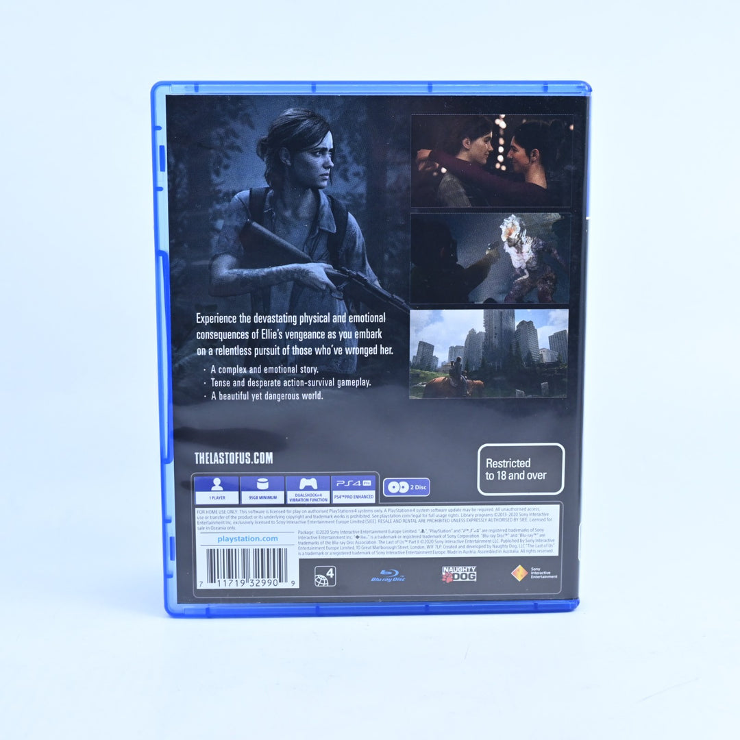 The Last of Us Part II - Sony Playstation 4 / PS4 Game - NEAR MINT DISCS!