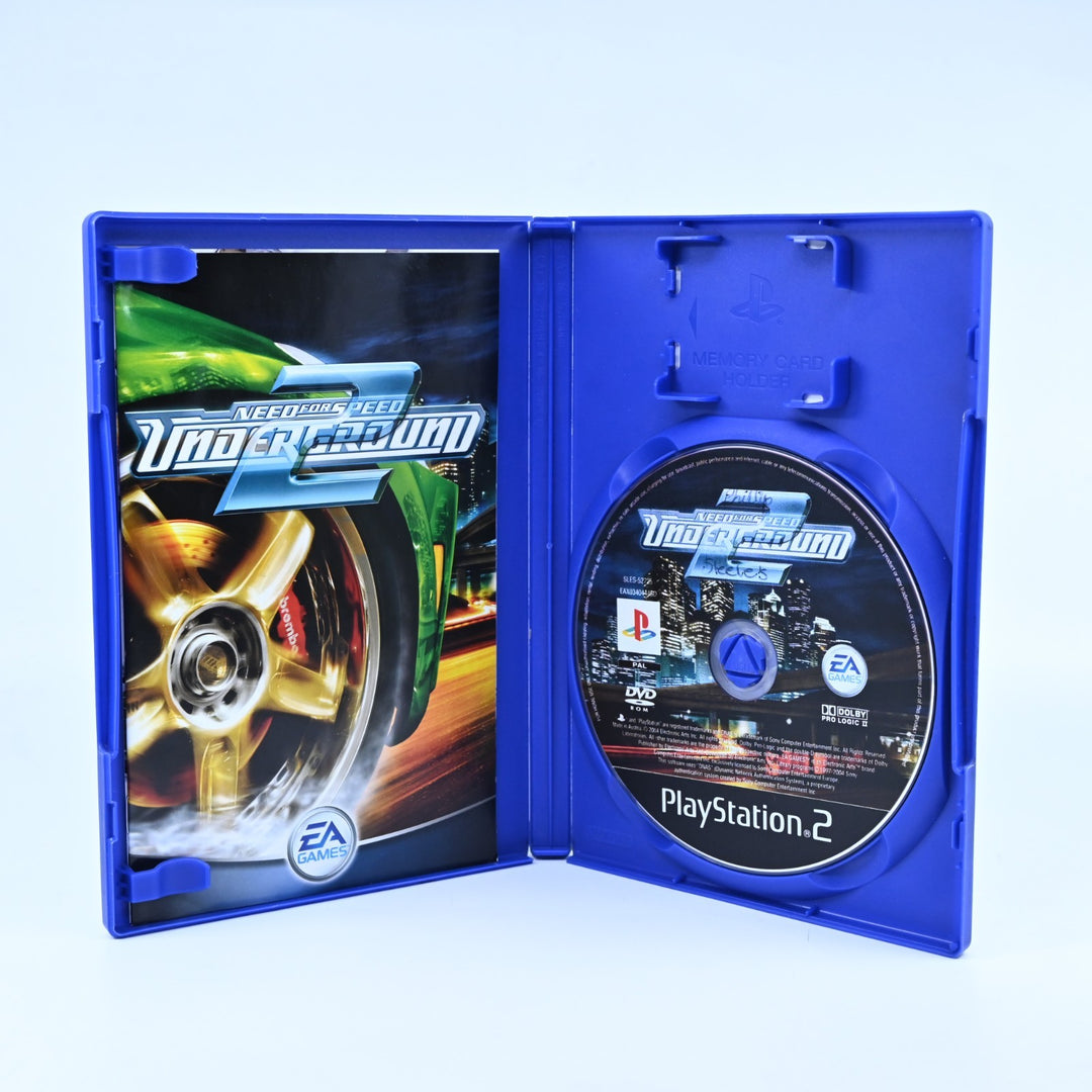 Need for Speed: Underground 2 - Sony Playstation 2 / PS2 Game + Manual - PAL