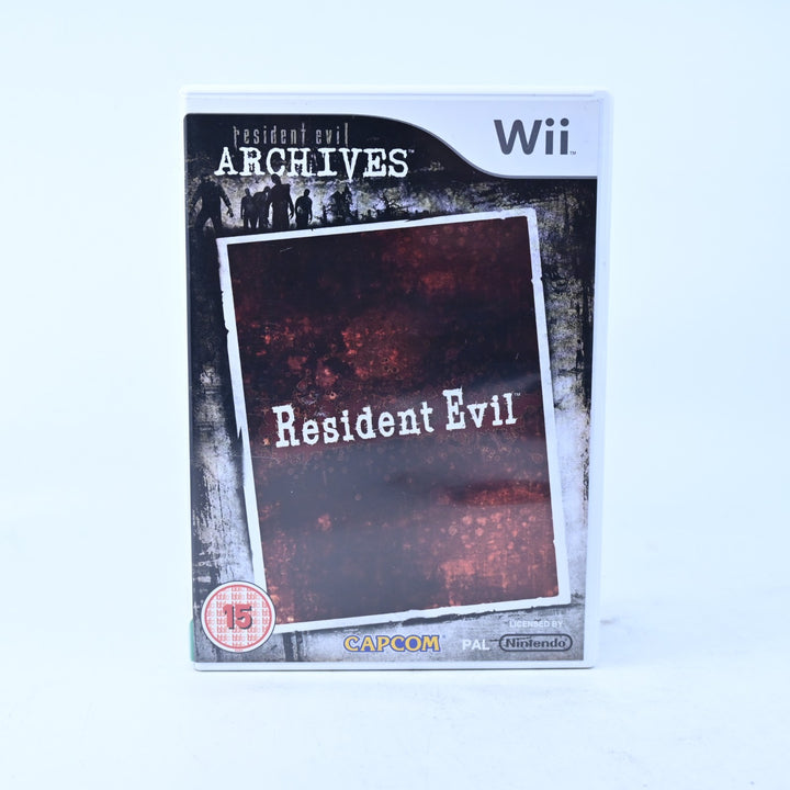 Resident Evil - Nintendo Wii Game + Manual - PAL - MINT DISC!