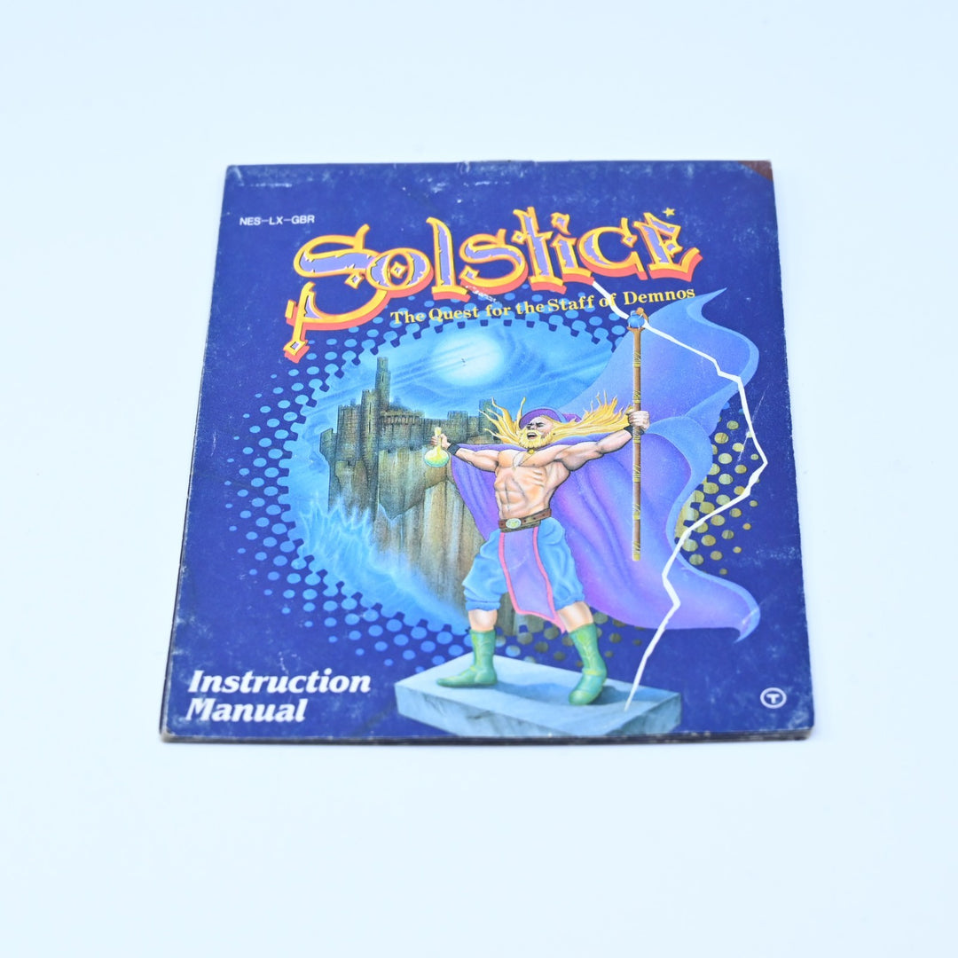 Solstice: The Quest for the Staff of Demnos - NES Boxed Game - PAL - FREE POST!