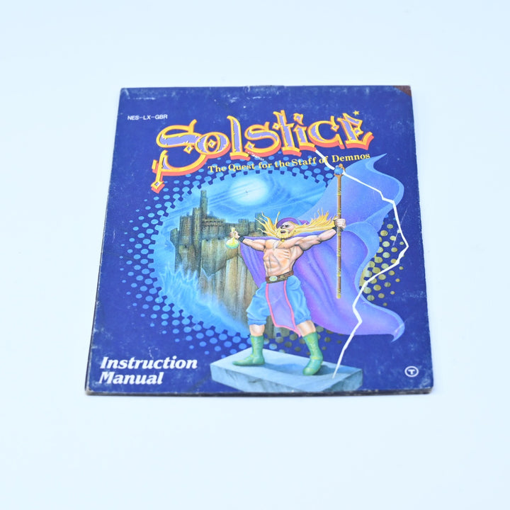 Solstice: The Quest for the Staff of Demnos - NES Boxed Game - PAL - FREE POST!