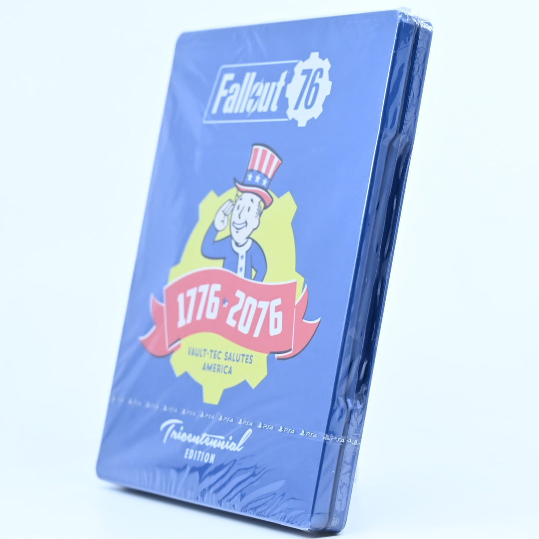 SEALED! Fallout 76 - Steelbook +  7" Record Take Me Home Country Roads  PS4 Game