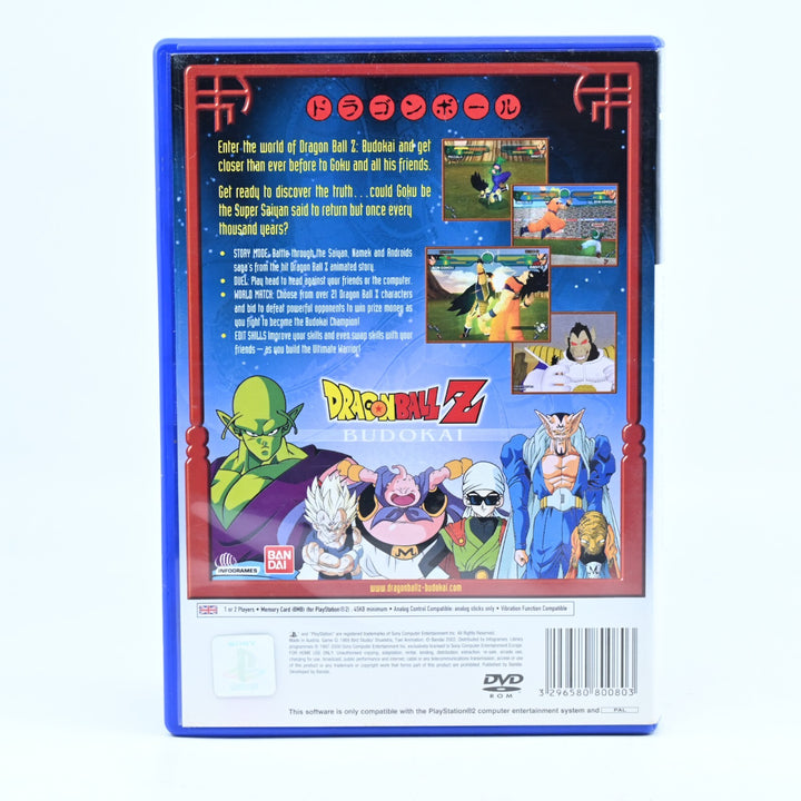 Dragon Ball Z: Budokai - Sony Playstation 2 / PS2 Game + Manual - FREE POST!